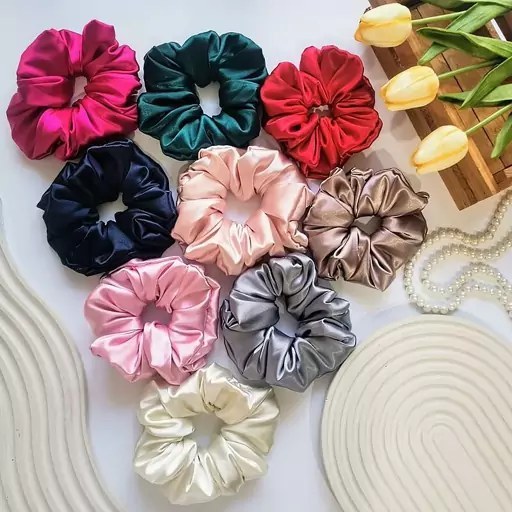 کش مو اسکرانچی ساتن نیلما استور